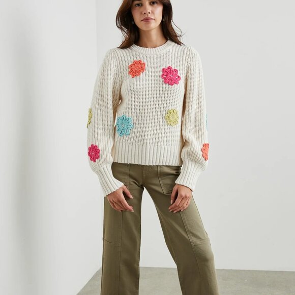Rails Romi Ivory Multi Daisies - Picture 3 of 9